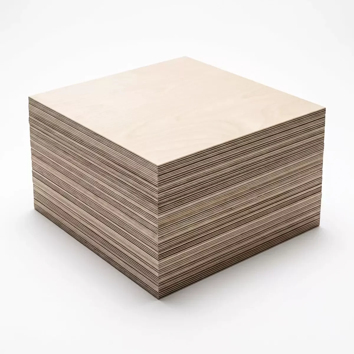 MR grade commercial plywood sheet stack ready for dispatch